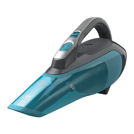 Black & Decker CHV1410b Cordless Lithium-Ion Hand Vacuum no power