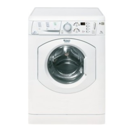 Hotpoint Ariston ECO7F 1292 Instructions For Use Manual