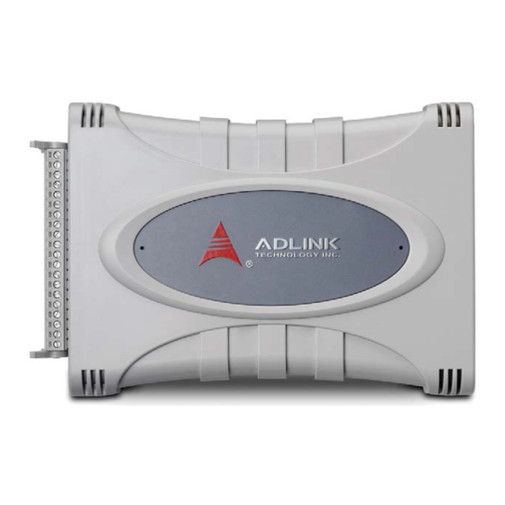 ADLINK Technology USB-7230 Quick Start Manual