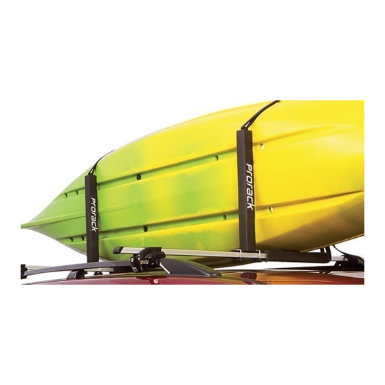 Yakima PR3041 Fitting Instructions Manual