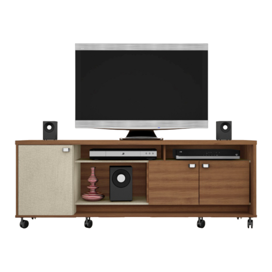 Rodler Dallas TV Unit Assembly Instructions Manual