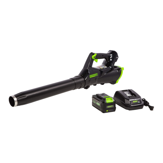 GreenWorks ELITE LB-430-T Manuals