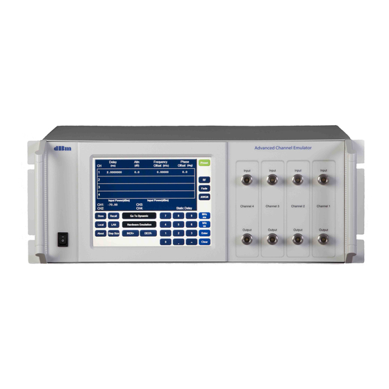 DBM ACE9600 Operating Manual