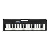 Casio Casiotone CT-S190 Quick Start Manual