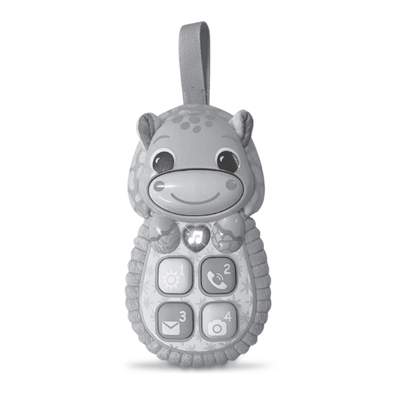 VTech Baby Hello, Hippo! Soft Phone Instruction Manual