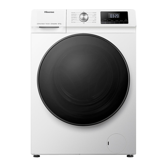 Hisense WDQE8014EVJM User's Operation Manual