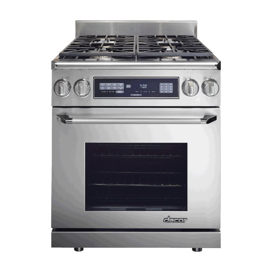 Dacor Epicure ER30D Installation Instructions Manual