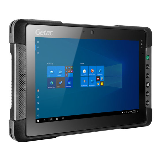 Getac T800 ANDROID User Manual