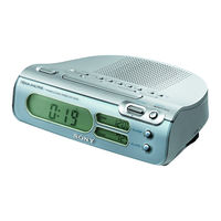 Sony ICF-C273 - Fm/am Clock Radio Service Manual