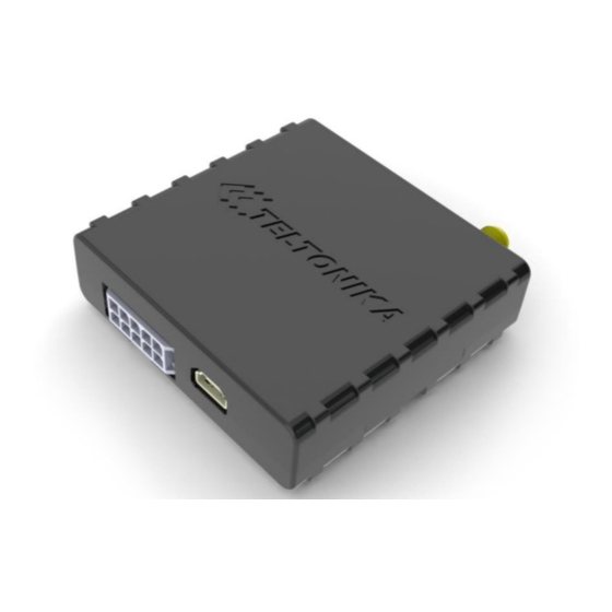 Teltonika FM1100 User Manual