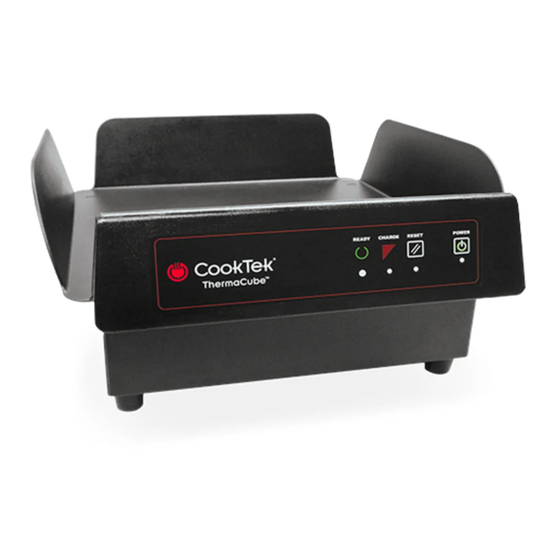TurboChef CookTek THERMACUBE TCS100 Owner's Manual