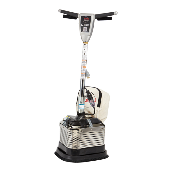 Amano American SANDERS EZ Sand - HDTR Operator's Manual
