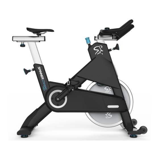 Precor Spinner Chrono S20 Getting Started Manual