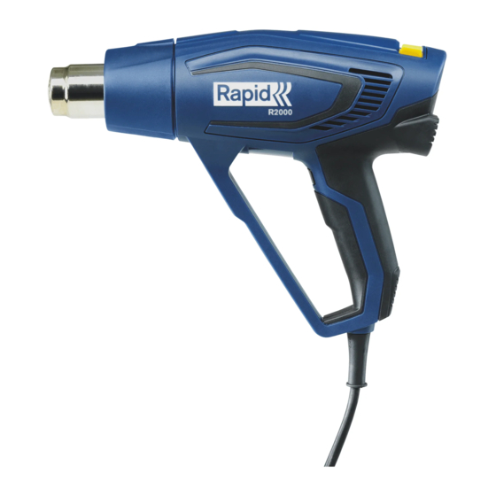 Rapid R1800 Operating Instructions Manual