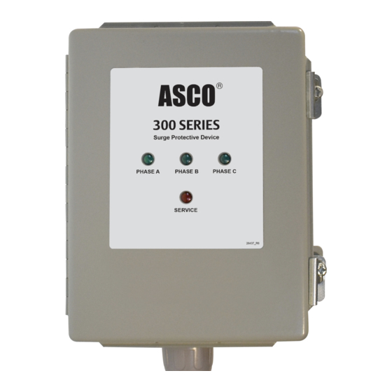 ASCO POWER TECHNOLOGIES 300 Series Installation & Operation Manual