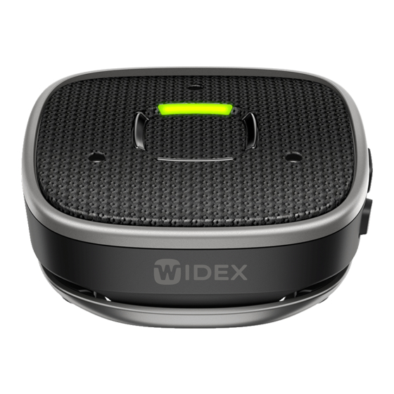 Widex DEX Sound Assist Manuals | ManualsLib