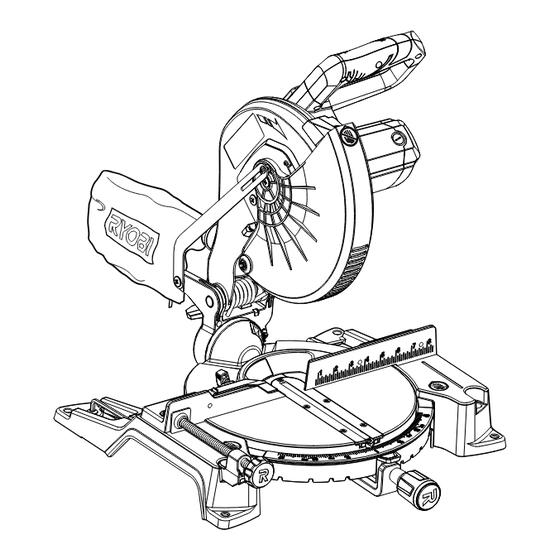 Ryobi TS1346T Operator's Manual