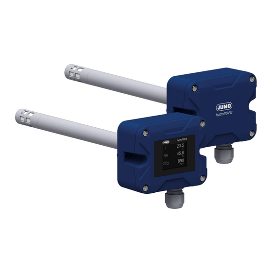 JUMO hydroTRANS S30 Brief Instructions