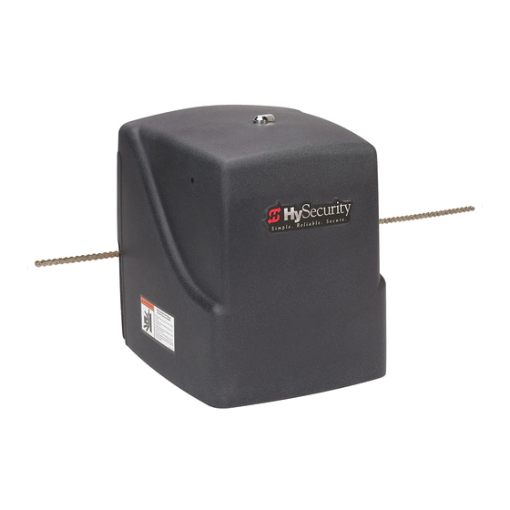 HySecurity SlideSmart DC Quick Start Steps