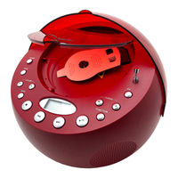 Téléphone Memorex Sphere Teleball 2,4 GHz - Rouge, Avec Identifiant, Jamais Utilisé
