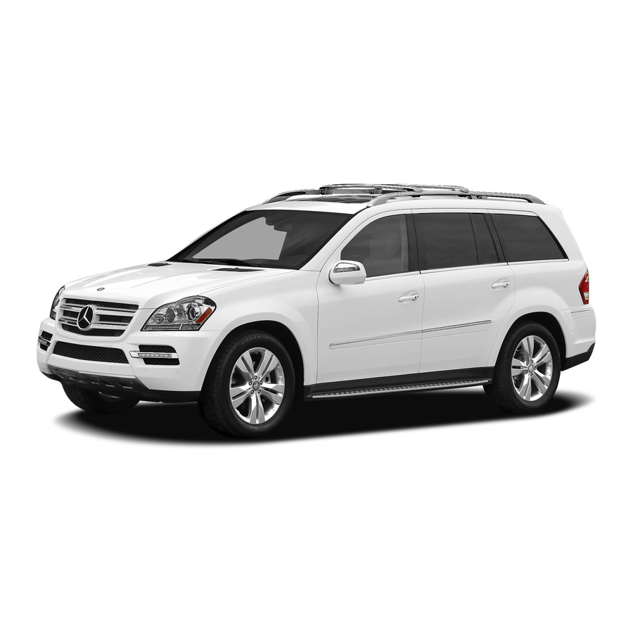 Mercedes-Benz 2010 GL-Class Operator's Manual