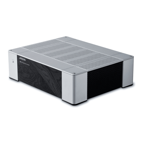 MERIDIAN MULTICHANNEL POWER AMPLIFIER G55 SPECIFICATION SHEET Pdf