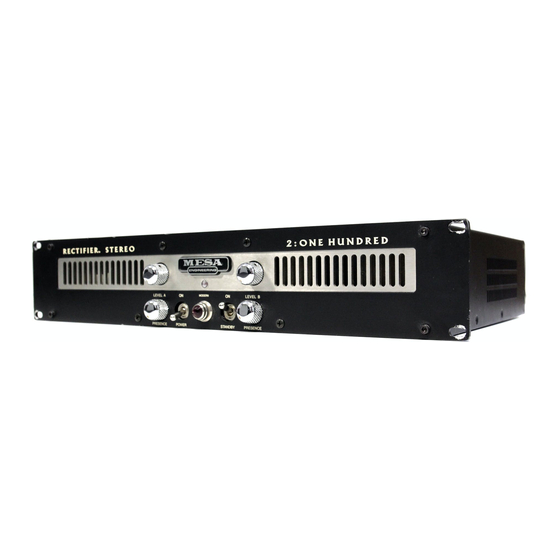 mesa boogie rectifier stereo 2 100