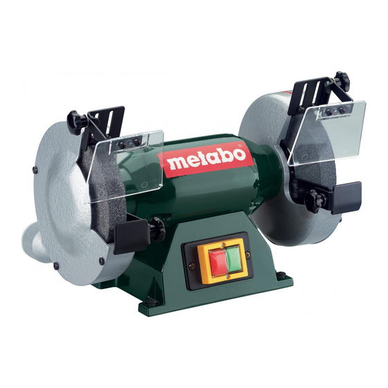 Esmeriladora Doble Combinada De Cinta Metabo Bs 175