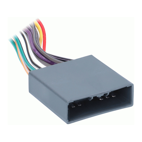 METRA ELECTRONICS 701722 INSTRUCTIONS Pdf Download ManualsLib