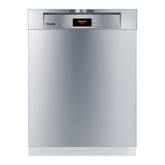 Miele dishwasher hot sale g 4228