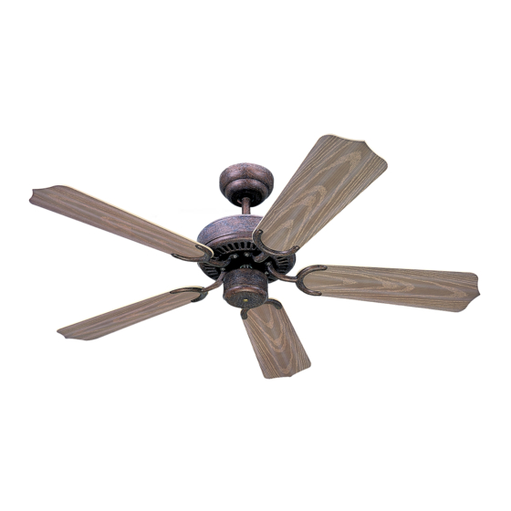 Monte Carlo Ceiling Fan Remote Reset Shelly Lighting