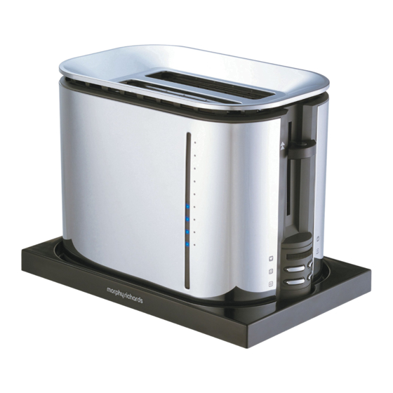 MORPHY RICHARDS 2 SLICE MANHATTAN TOASTER INSTRUCTIONS MANUAL Pdf