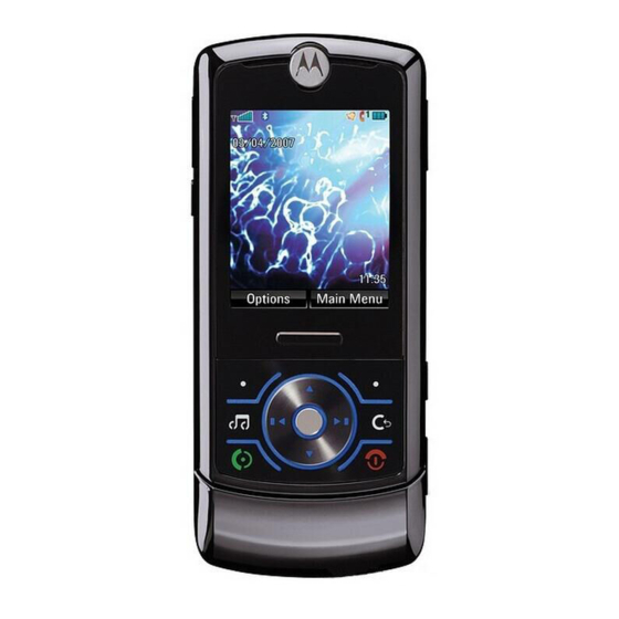 MOTOROLA MOTOROKR Z6 USER MANUAL Pdf Download ManualsLib