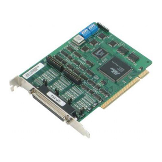 MOXA TECHNOLOGIES INDUSTIO CP-114 SERIES CP-114 SERIES USER MANUAL Pdf ...