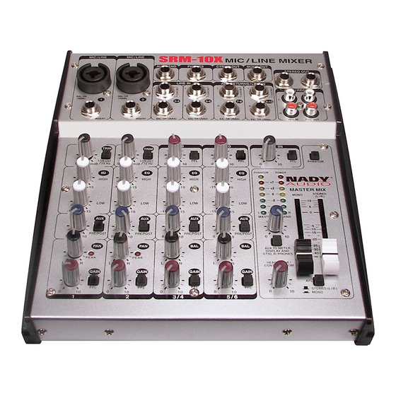 nady-audio-srm-10x-owner-s-manual-pdf-download-manualslib