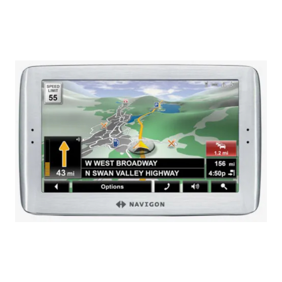 NAVIGON 81XX USER MANUAL Pdf Download ManualsLib