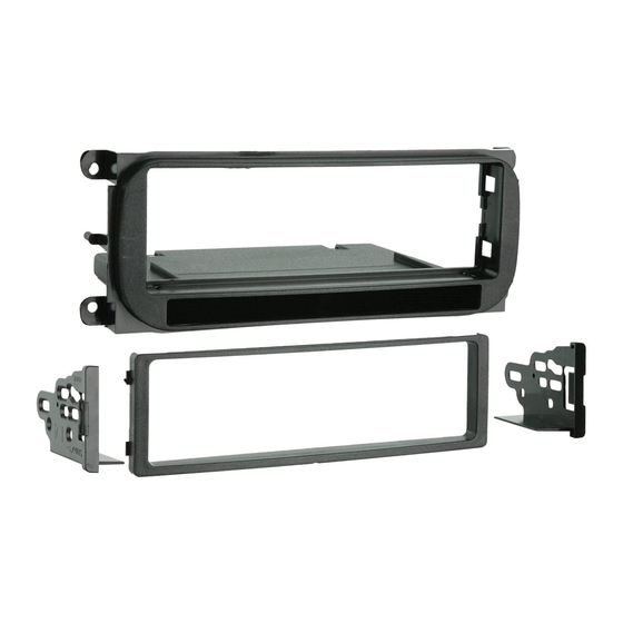 METRA ELECTRONICS 996505 INSTALLATION INSTRUCTIONS MANUAL Pdf Download