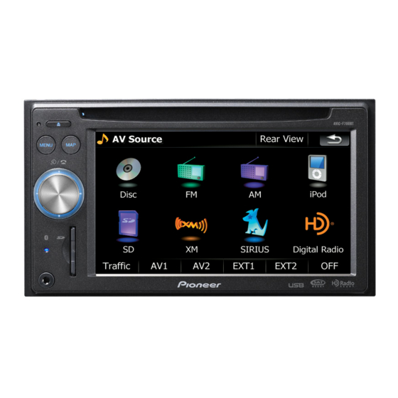 PIONEER AVICF700BT/XS/UC SERVISE MANUAL Pdf Download ManualsLib