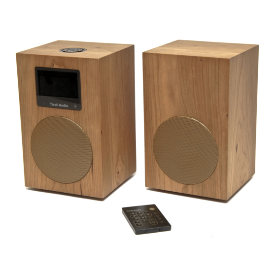 TIVOLI AUDIO NETWORKS SPEAKER OWNER'S MANUAL Pdf Download ManualsLib