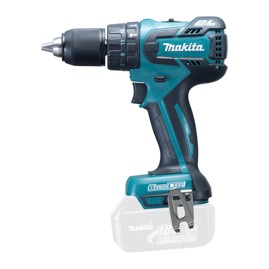 Lubrication; Disassembly/Assembly; Drill Chuck; Necessary Repairing Tools Makita BHP459 Technical Information [Page 3] | ManualsLib