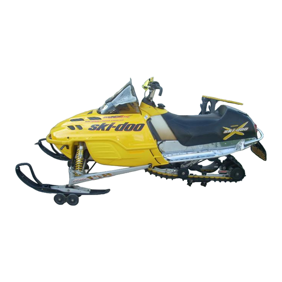 SKI-DOO MX Z X 440 2002 OPERATOR'S MANUAL SUPPLEMENT Pdf Download 