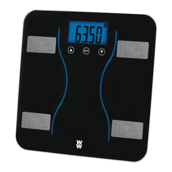 Weight Watchers WW310A User Manual