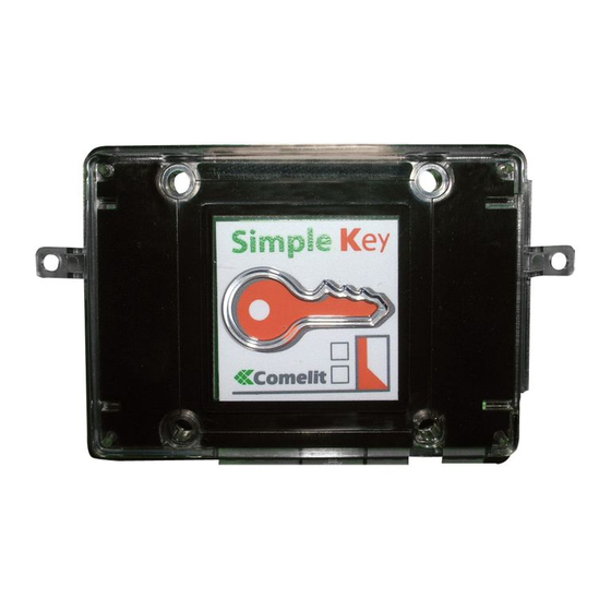 Comelit Simple Key SK9000I Technical Manual