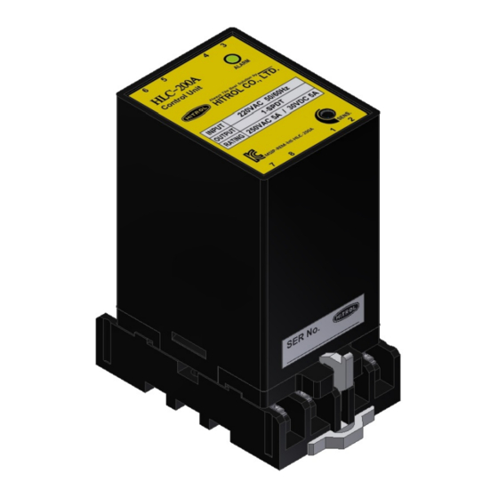 HITROL HLC-200A Manuals