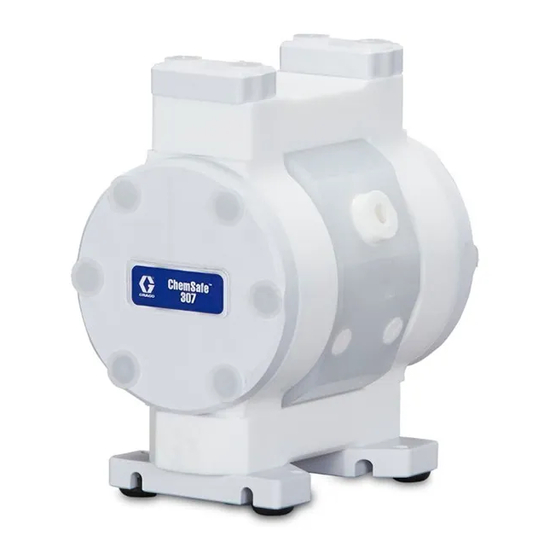 Graco ChemSafe 307 Instructions - Parts Manual