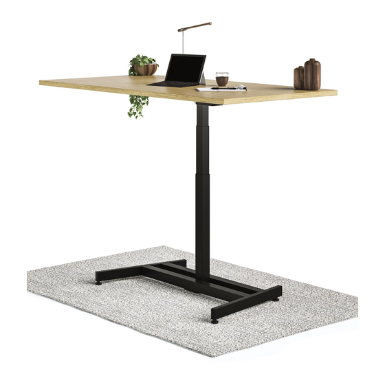 THE STANDING DESK THE ÄNDERN MOTOR Assembly Instructions Manual