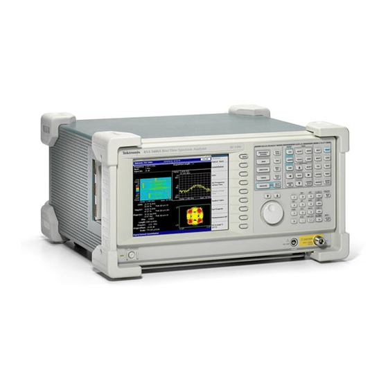 Tektronix RSA3408A Technical Reference