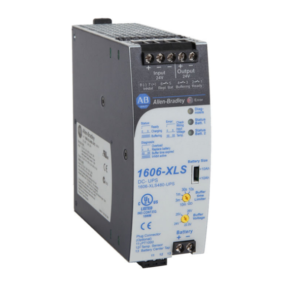 Allen-Bradley 1606-XLS480-UPS Manual