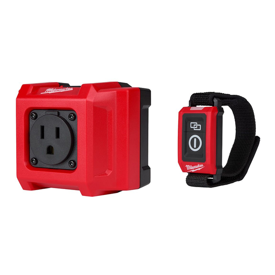 Milwaukee 0950-20 Quick Start Manual