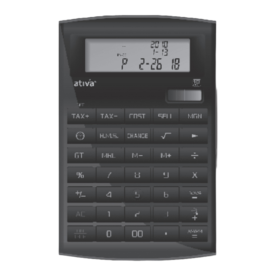Ativa OD01C Instruction Manual